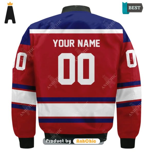 PREMIUM Personalized Montréal Canadiens Modern Classics Bomber Jacket