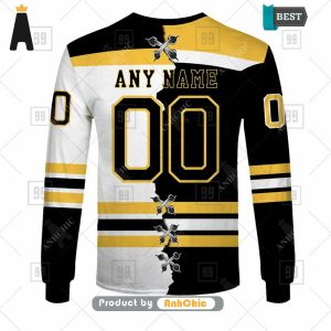 PREMIUM Personalized NHL Boston Bruins Mix Jersey  Limitted Edition 3D Hoodie