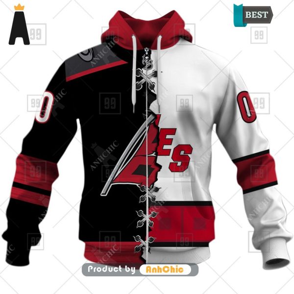 [PREMIUM] Personalized NHL Carolina Hurricanes Mix Jersey  Trending Collection 3D Hoodie