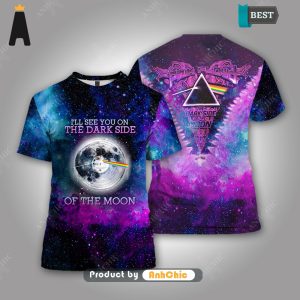 PREMIUM Pink Floyd I’ll See You On The Dark Side Of The Moon Fusion Fashion 3D T-Shirt