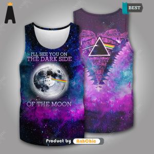 PREMIUM Pink Floyd I’ll See You On The Dark Side Of The Moon Fusion Fashion 3D T-Shirt