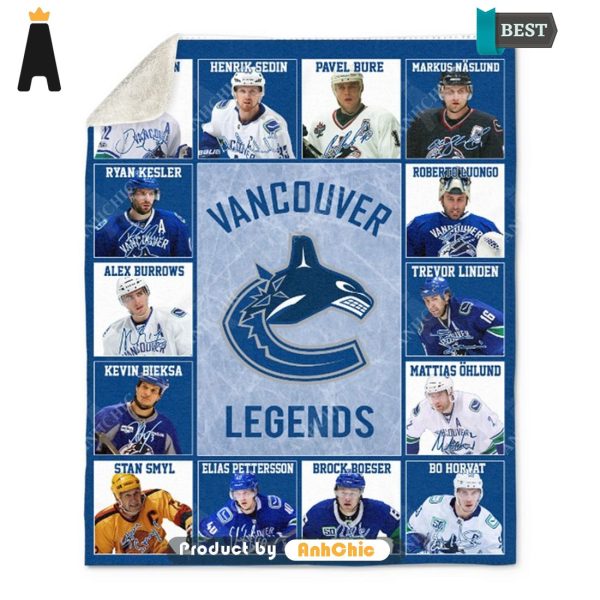 [PREMIUM] Vancouver Canucks Legends Fan National Hockey League Urban Vibes Blanket