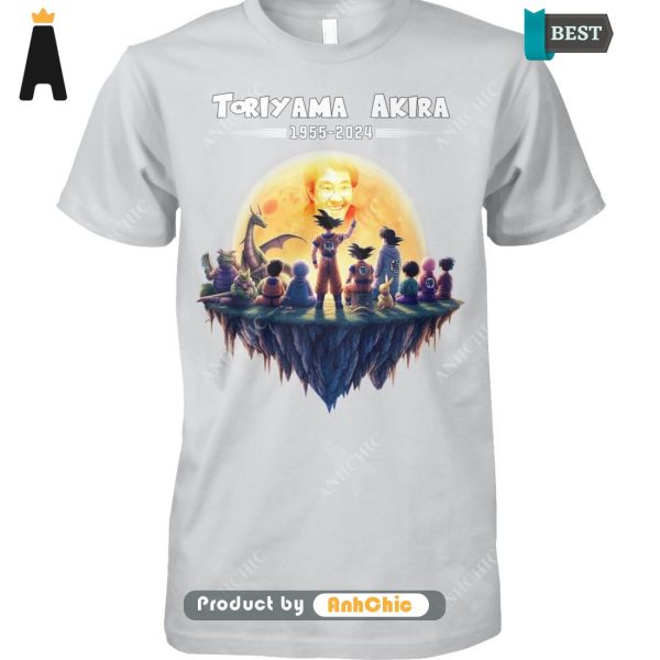 THE BEST Dragon Ball TORIYAMA AKIRA 1955-2024 Thank You For The Memories Limitted Edition T-Shirt