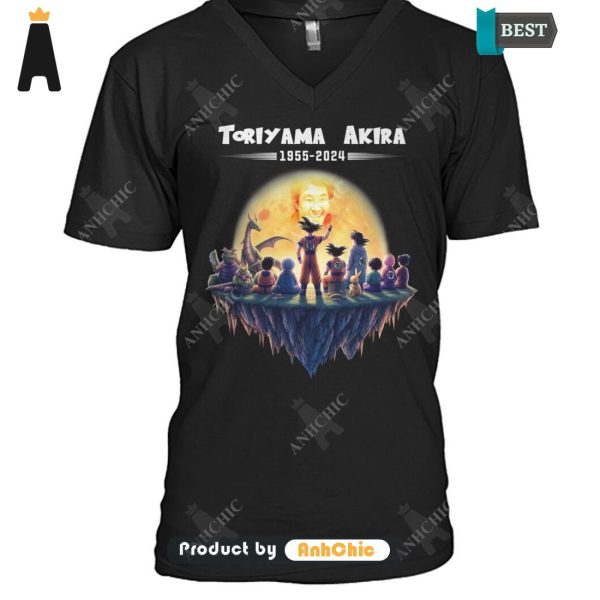 THE BEST Dragon Ball TORIYAMA AKIRA 1955-2024 Thank You For The Memories Limitted Edition T-Shirt