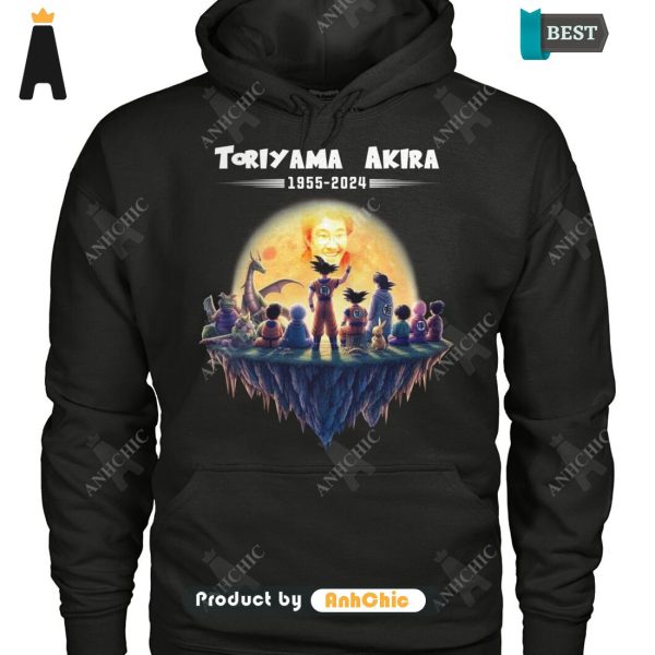 THE BEST Dragon Ball TORIYAMA AKIRA 1955-2024 Thank You For The Memories Limitted Edition T-Shirt