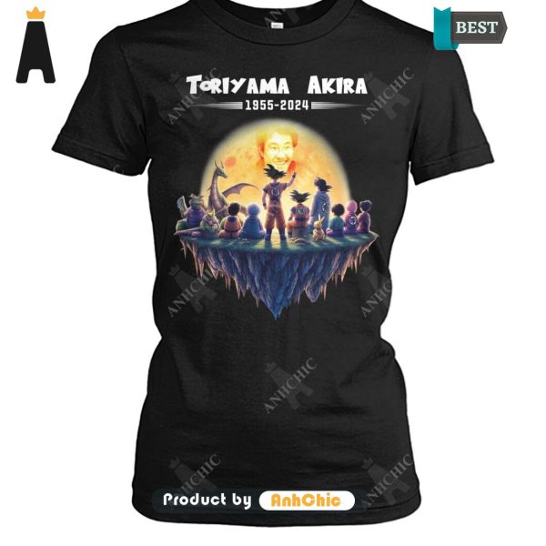 THE BEST Dragon Ball TORIYAMA AKIRA 1955-2024 Thank You For The Memories Limitted Edition T-Shirt