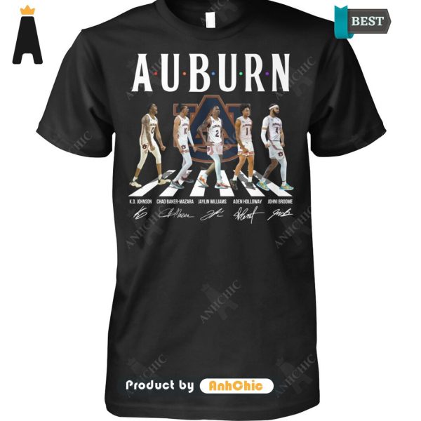 TRENDING AUBURN Basketball Signature Series T-Shirt