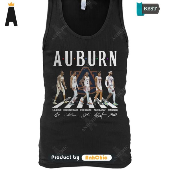 TRENDING AUBURN Basketball Signature Series T-Shirt