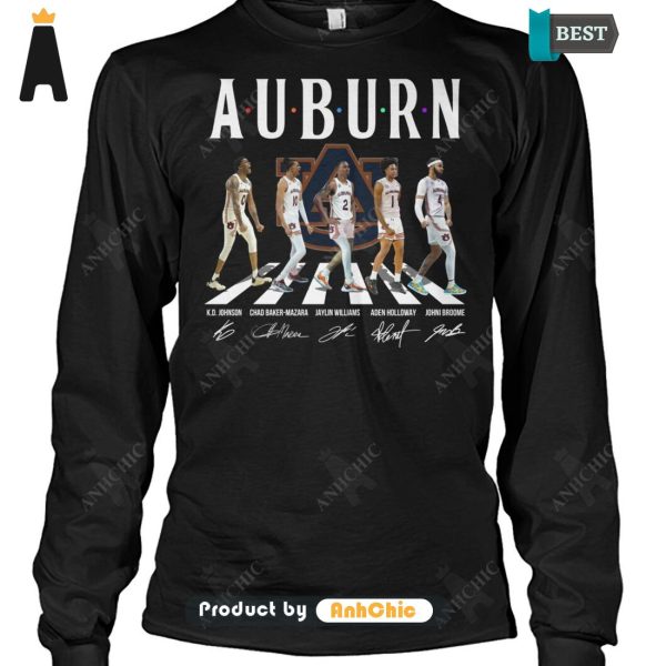 TRENDING AUBURN Basketball Signature Series T-Shirt