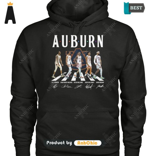 TRENDING AUBURN Basketball Signature Series T-Shirt