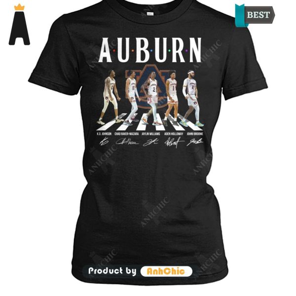 TRENDING AUBURN Basketball Signature Series T-Shirt