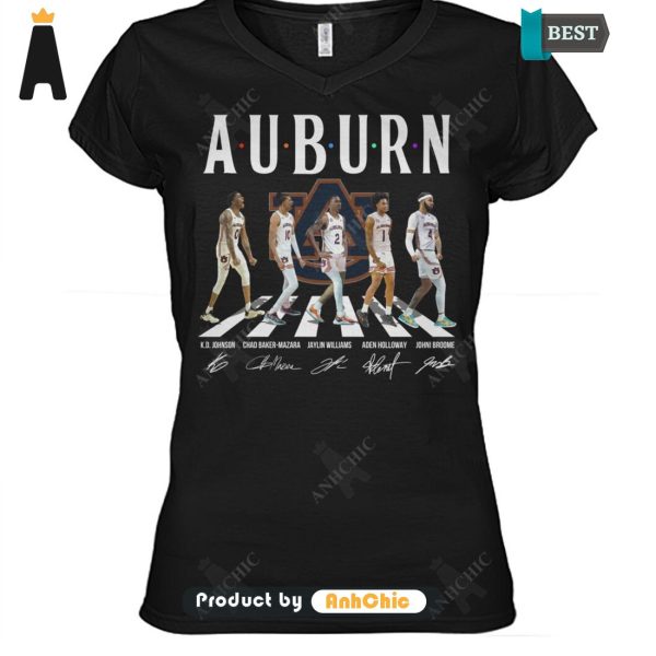 TRENDING AUBURN Basketball Signature Series T-Shirt