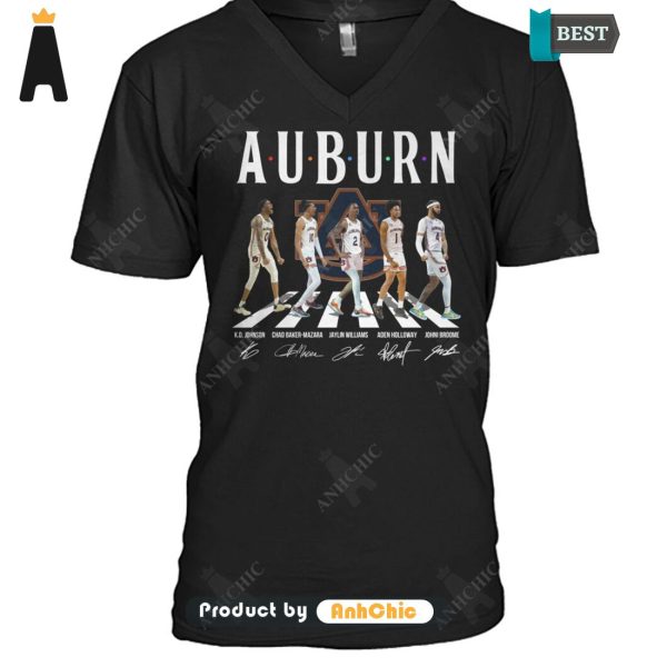 TRENDING AUBURN Basketball Signature Series T-Shirt