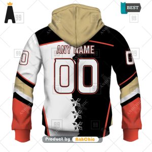 TRENDING Personalized NHL Anaheim Ducks Mix Jersey  POD Design 3D Hoodie