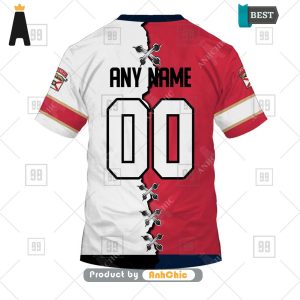 TRENDING Personalized NHL Florida Panthers Mix Jersey  Signature Series 3D Hoodie