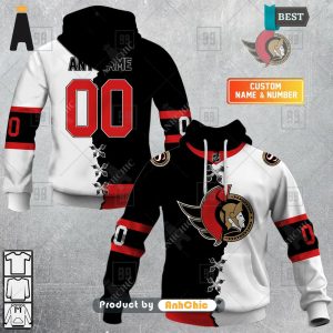 TRENDING Personalized NHL Ottawa Senators Mix Jersey  Limitted Edition 3D Hoodie