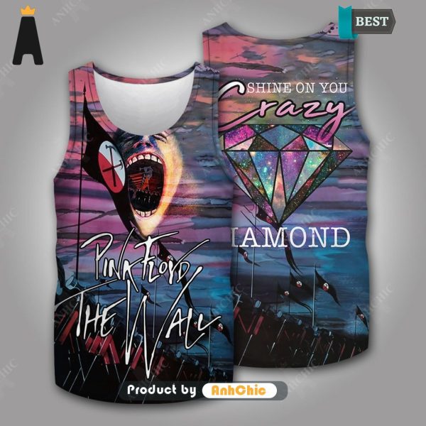 TRENDING Pink Floyd Shine On You Crazy Diamond  3D T-Shirt