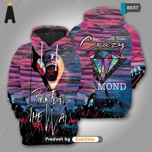 TRENDING Pink Floyd Shine On You Crazy Diamond  3D T-Shirt