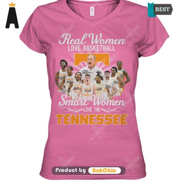 TRENDING Real Women Love Sports Smart Women Love The TENNESSEE Urban Vibes T-Shirt