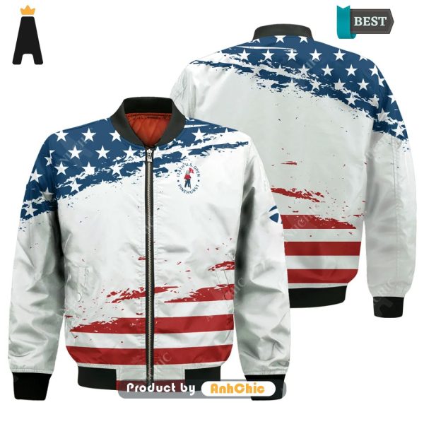 TRENDING Taylor Made 124th U.S. Open Pinehurst POD Design Bomber Jacket