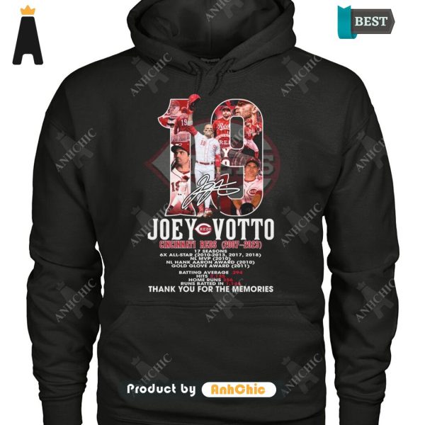 TRENDING Yoey Votto Cincinnati reds 2007-2023 Thank You For The Memories Urban Vibes T-Shirt