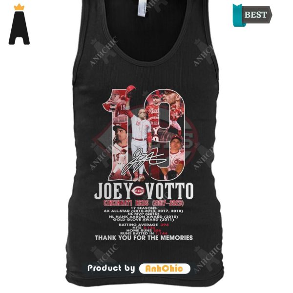 TRENDING Yoey Votto Cincinnati reds 2007-2023 Thank You For The Memories Urban Vibes T-Shirt