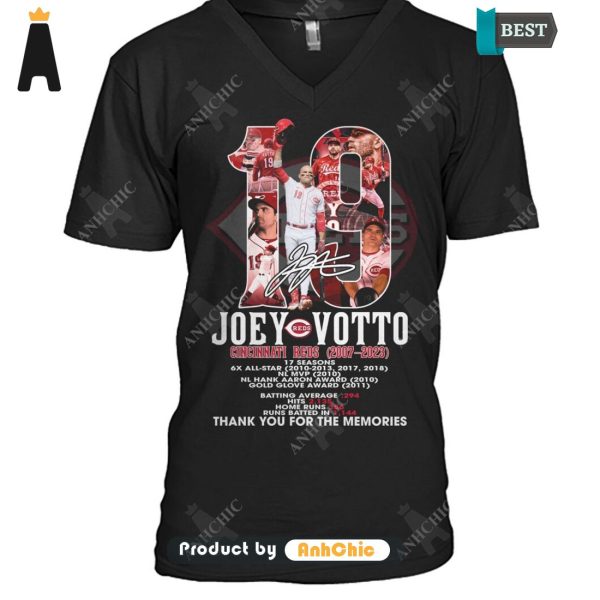 TRENDING Yoey Votto Cincinnati reds 2007-2023 Thank You For The Memories Urban Vibes T-Shirt