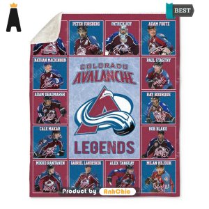 [TRENDY] Colorado Avalanche Legends National Hockey League Street Style Fusion Blanket