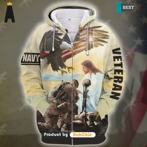 [TRENDY]  One Nation Under God  Limitted Edition 3D Hoodie