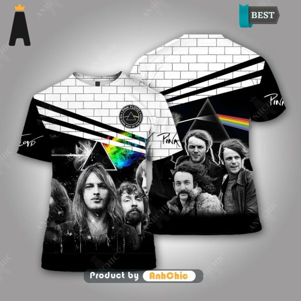 [TRENDY] Pink Floyd Band  3D T-Shirt