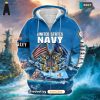 [PREMIUM] Unique Camo Soldiers Multiservice US Veteran  Street Style Elegance 3D Hoodie