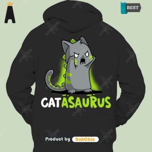 UNIQUE Catasaurus  Urban Vibes Cute Classic Hoodie