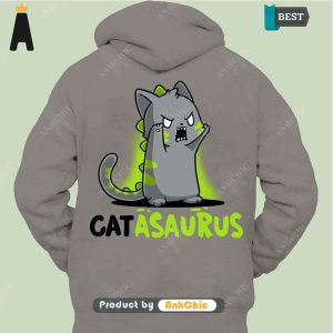 UNIQUE Catasaurus  Urban Vibes Cute Classic Hoodie