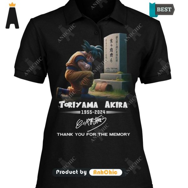 UNIQUE Dragon Ball TORIYAMA AKIRA 1955-2024 Thank You For The Memories Limitted Edition T-Shirt