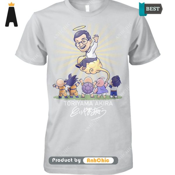 UNIQUE Dragon Ball TORIYAMA AKIRA 1955-2024 Thank You For The Memories Trending Collection T-Shirt