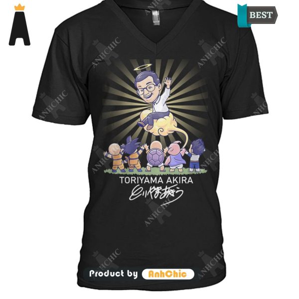 UNIQUE Dragon Ball TORIYAMA AKIRA 1955-2024 Thank You For The Memories Trending Collection T-Shirt