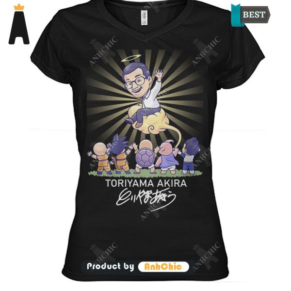 UNIQUE Dragon Ball TORIYAMA AKIRA 1955-2024 Thank You For The Memories Trending Collection T-Shirt