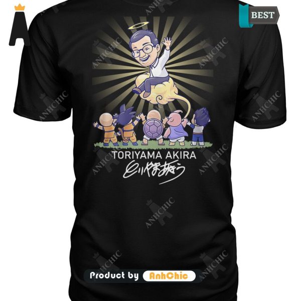 UNIQUE Dragon Ball TORIYAMA AKIRA 1955-2024 Thank You For The Memories Trending Collection T-Shirt