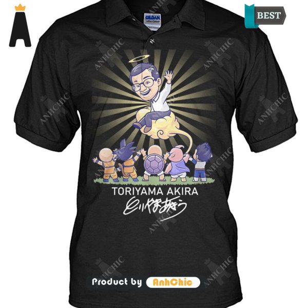 UNIQUE Dragon Ball TORIYAMA AKIRA 1955-2024 Thank You For The Memories Trending Collection T-Shirt