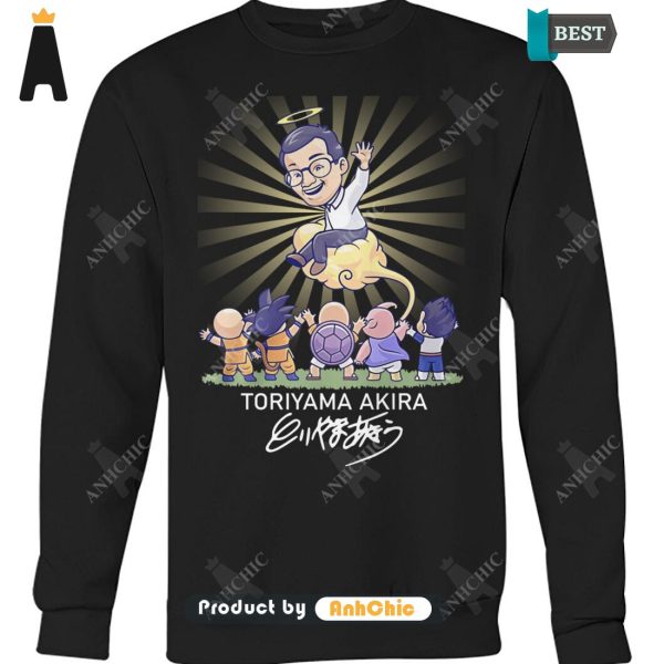 UNIQUE Dragon Ball TORIYAMA AKIRA 1955-2024 Thank You For The Memories Trending Collection T-Shirt