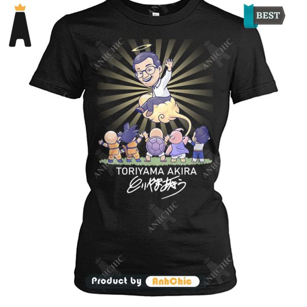 UNIQUE Dragon Ball TORIYAMA AKIRA 1955-2024 Thank You For The Memories Trending Collection T-Shirt