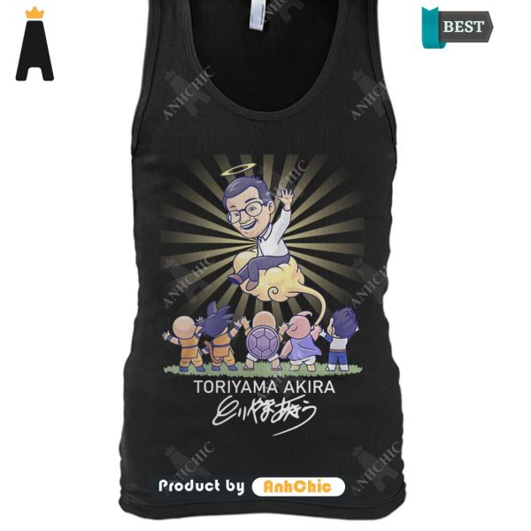 UNIQUE Dragon Ball TORIYAMA AKIRA 1955-2024 Thank You For The Memories Trending Collection T-Shirt